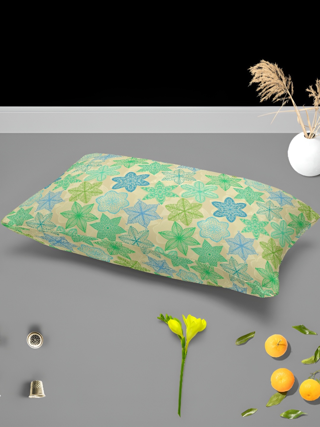 

ArtzFolio Green 2 Pcs Rectangle Pillow Covers