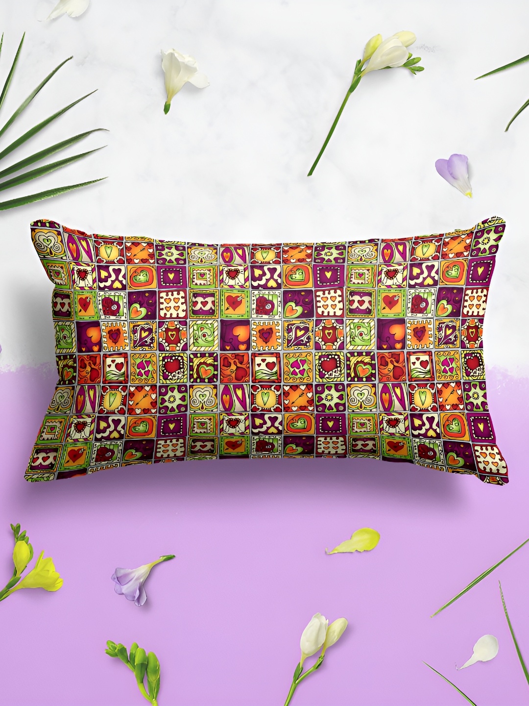 

ArtzFolio Green & Brown 2Pcs Abstract Rectangle Pillow Covers