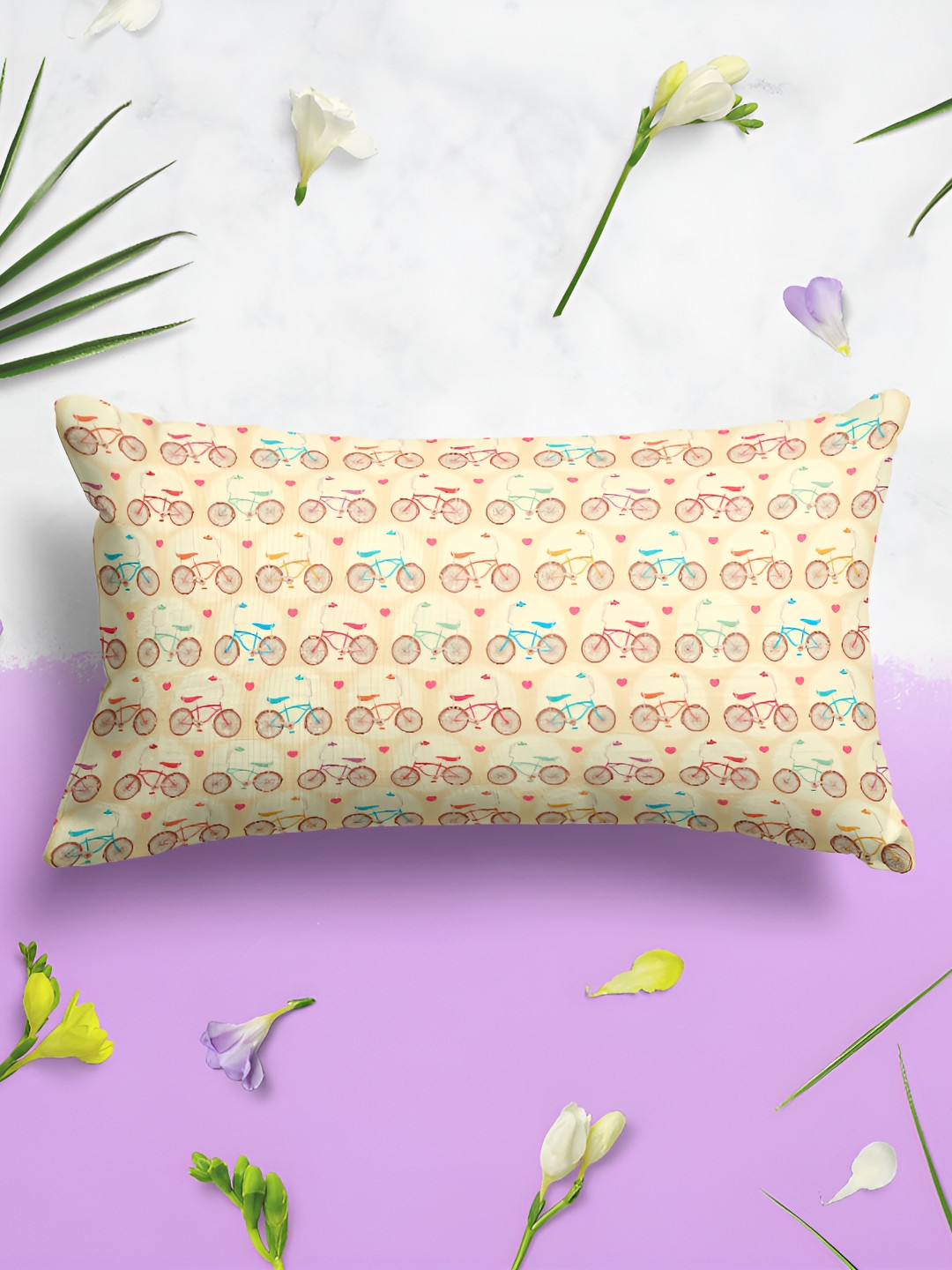 

ArtzFolio Yellow 2 Pieces Printed Rectangle Pillow Covers