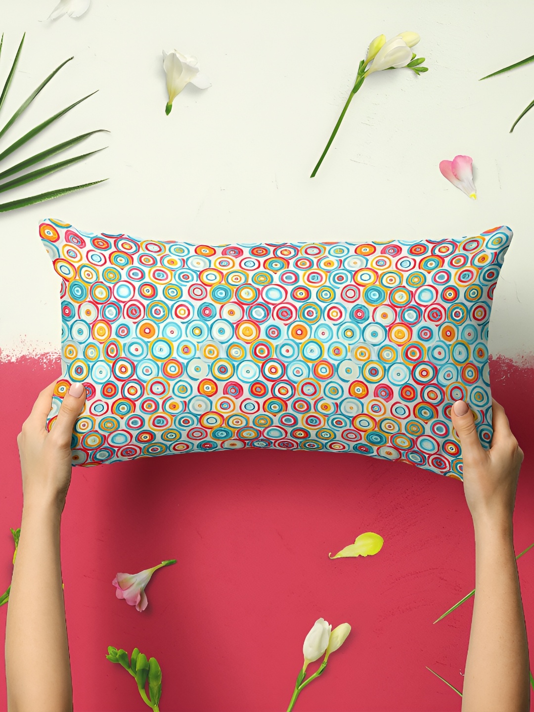

ArtzFolio Blue 2 Pcs Rectangle Pillow Covers
