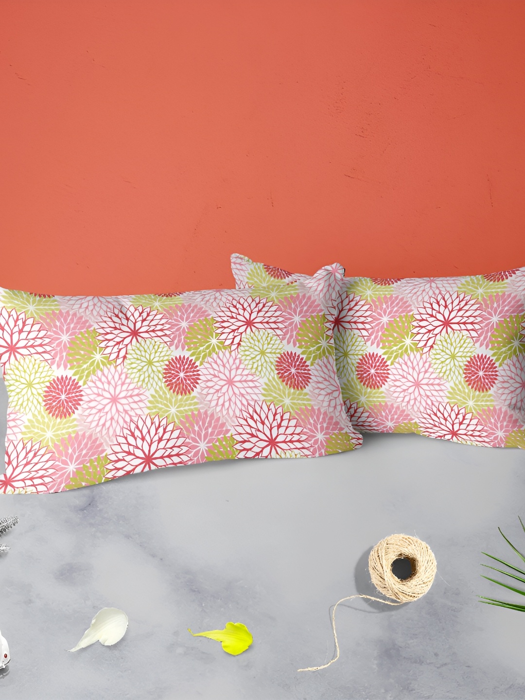 

ArtzFolio Pink 2 Pieces Velvet Rectangle Pillow Covers