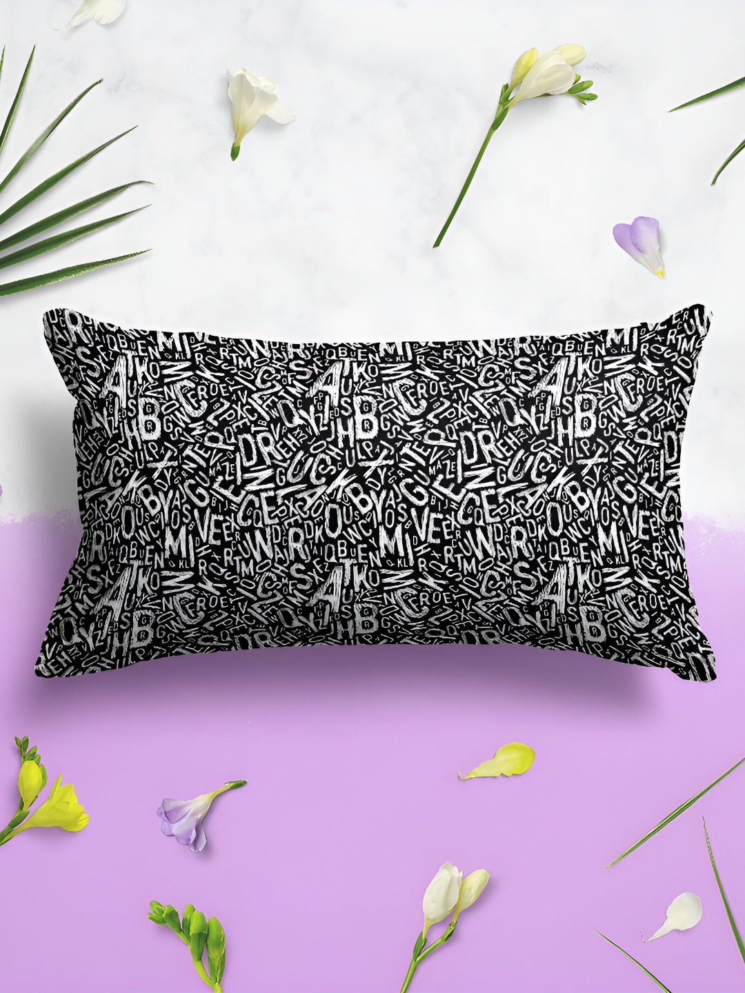 

ArtzFolio Black & White 2Pcs Abstract Rectangle Pillow Covers