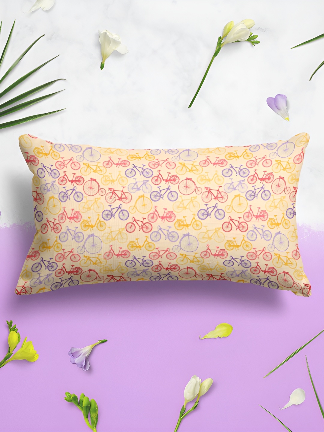 

ArtzFolio Yellow 2 Pieces Printed Rectangle Pillow Covers
