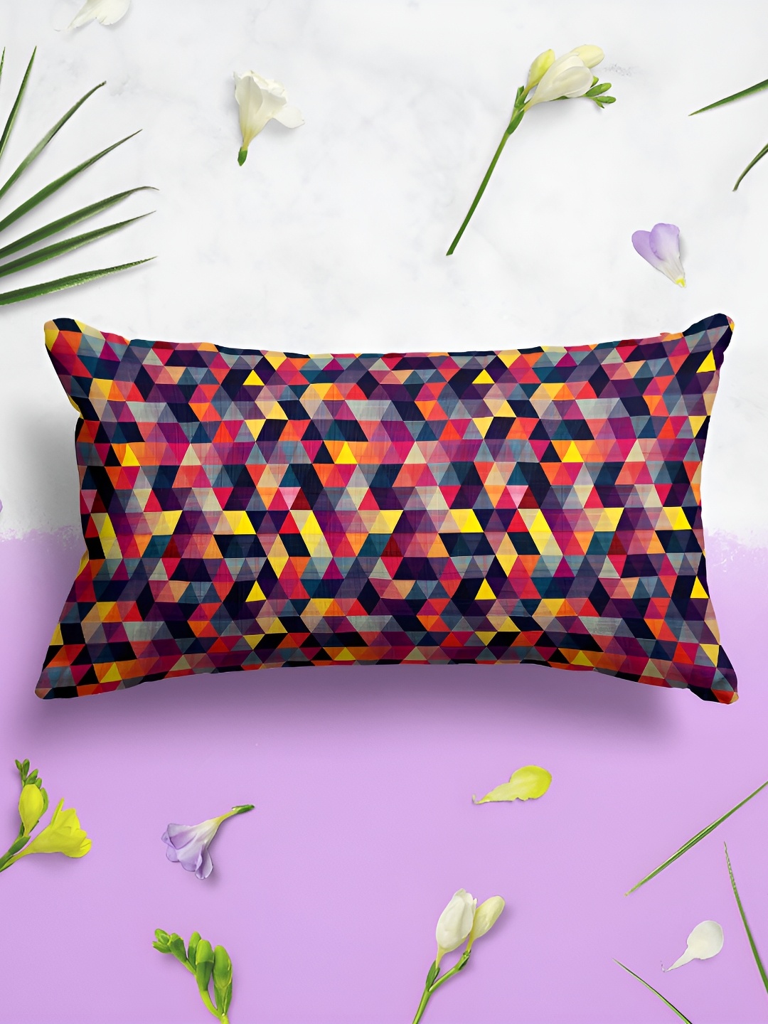 

ArtzFolio Black & Yellow 2 Pieces Abstract Printed Velvet Rectangle Pillow Covers