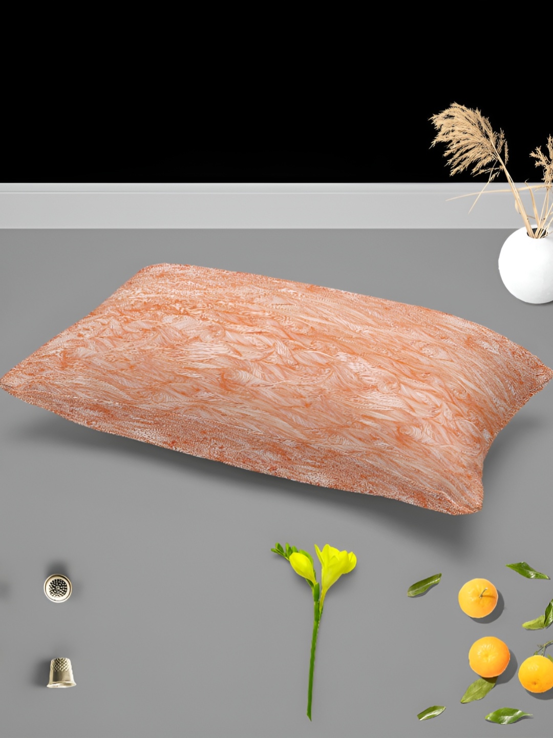 

ArtzFolio Orange 2 Pcs Rectangle Pillow Covers