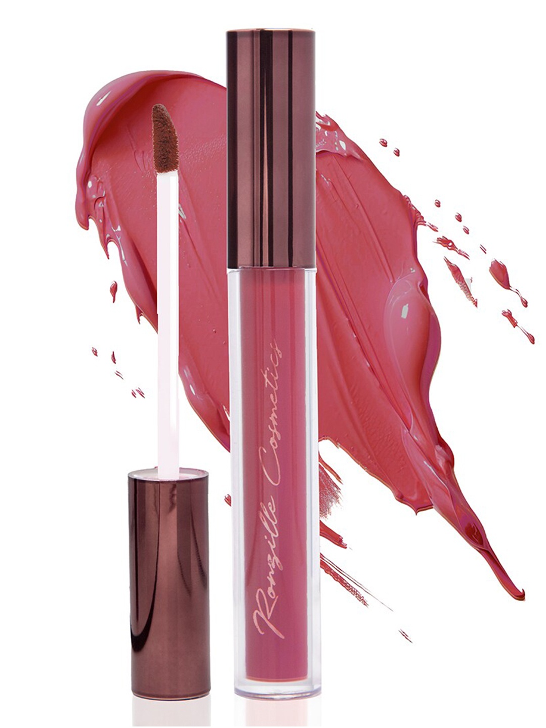 

Ronzille Long Sleek Matte Long Lasting Liquid Lipstick 4ml - Lotus 05, Pink