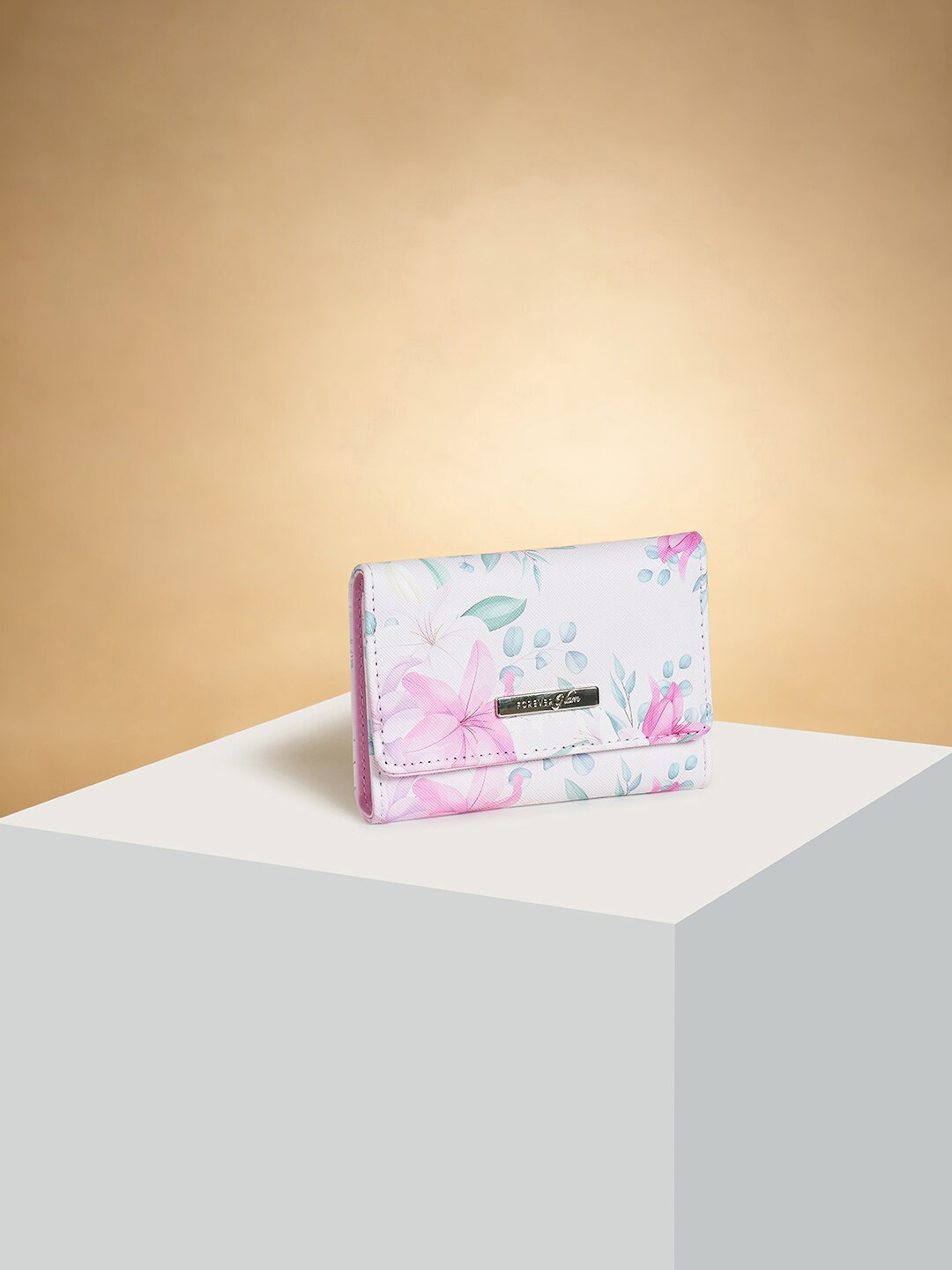 

Forever Glam by Pantaloons Women Floral Printed Envelope, White