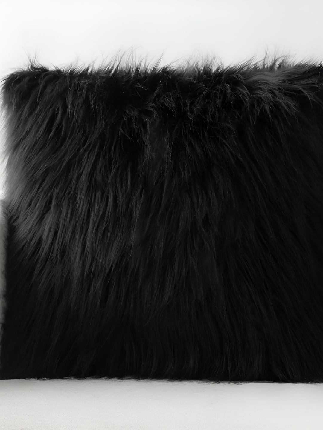

MONKDECOR Black Quirky Square Cushion Covers