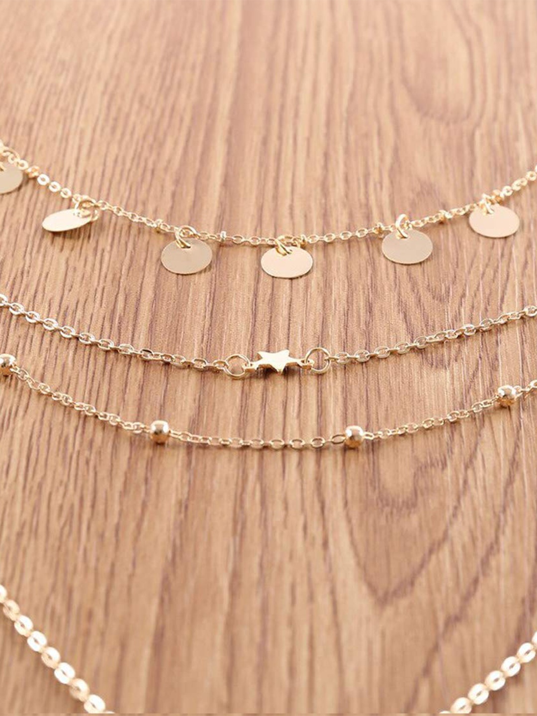 

The Pari Gold-Plated Layered Necklace