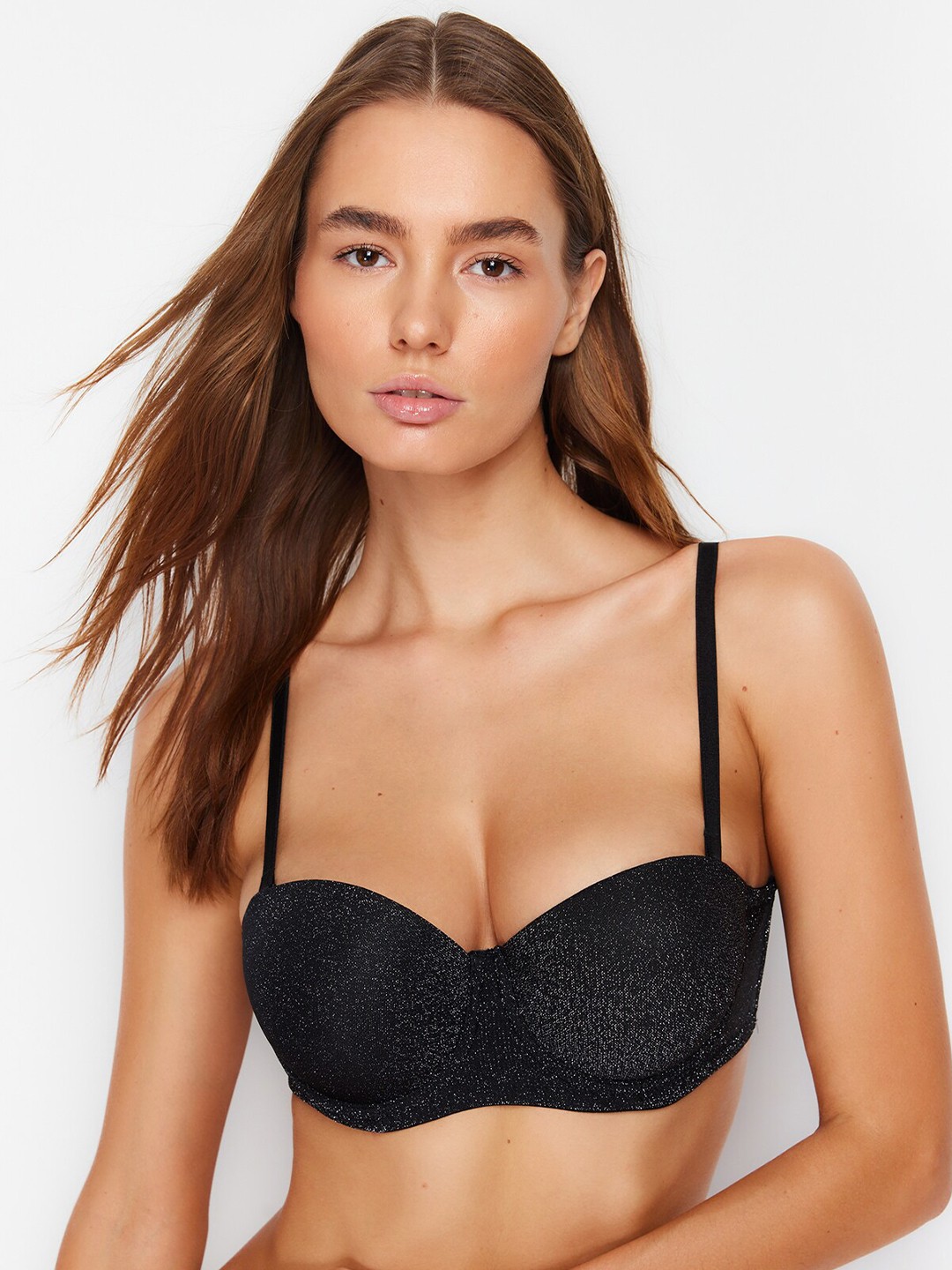 

Trendyol Bra Full Coverage Underwired Lightly Padded, Black