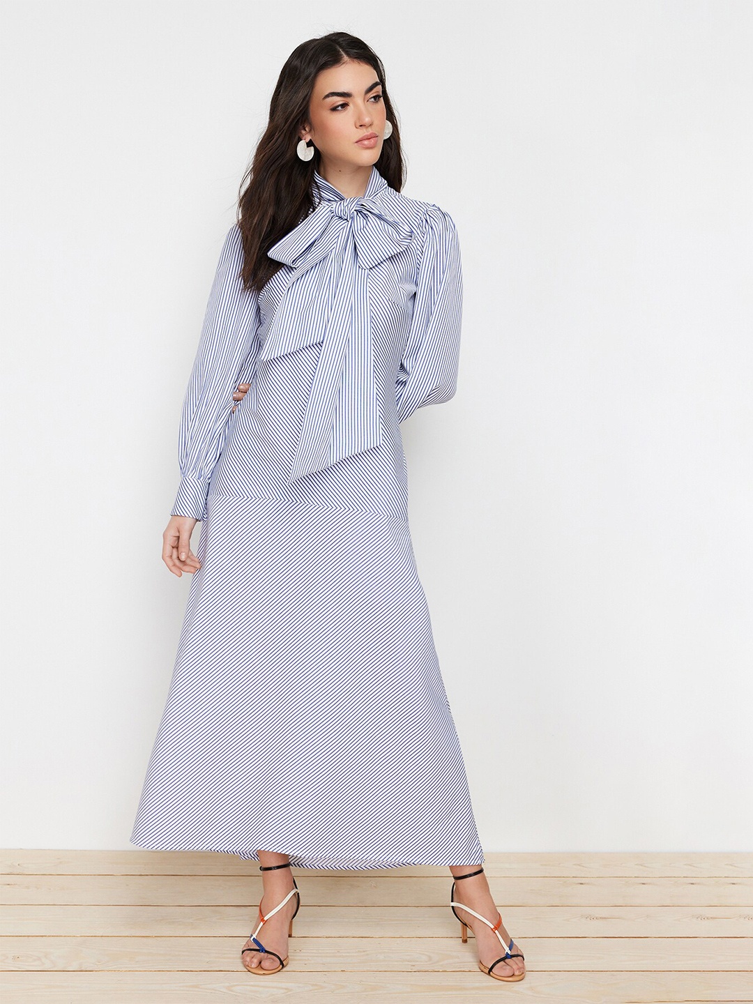 

Trendyol Shirt Maxi Dress, Na