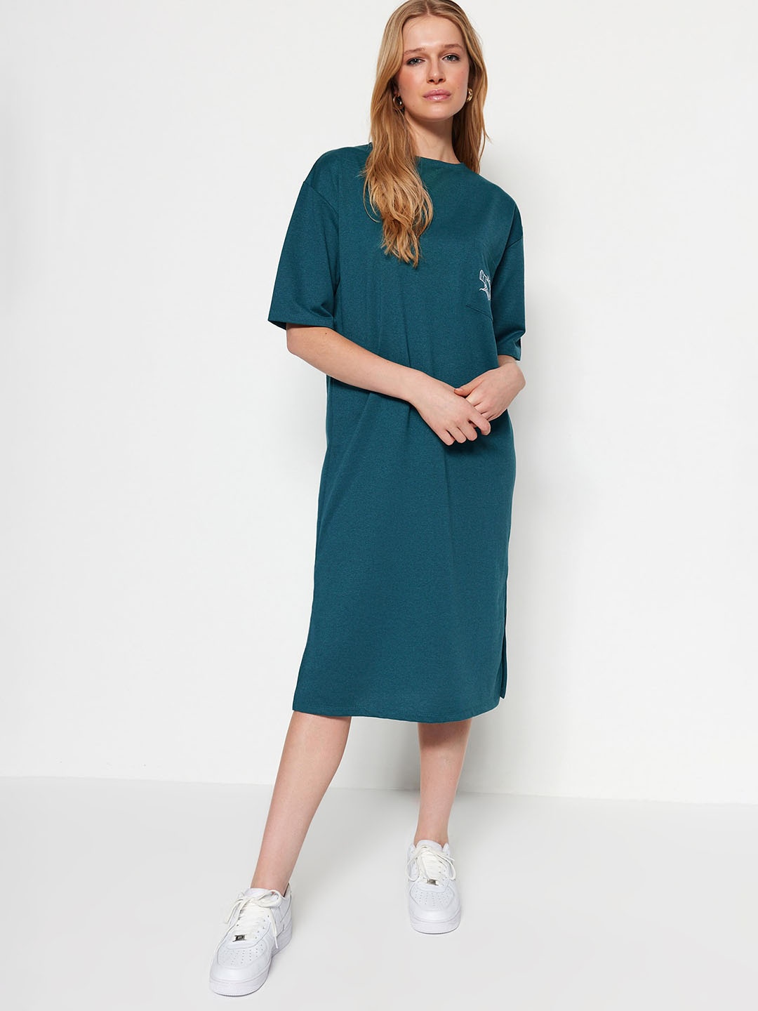 

Trendyol A-Line Dress, Teal