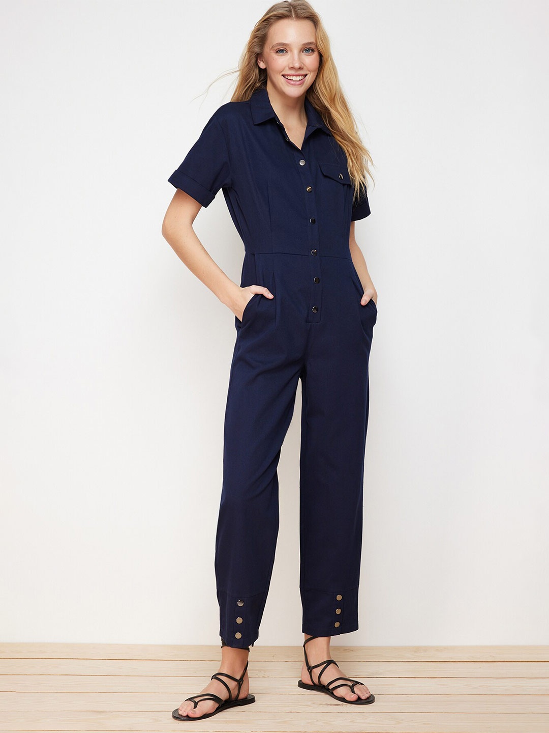 

Trendyol Basic Jumpsuit, Navy blue