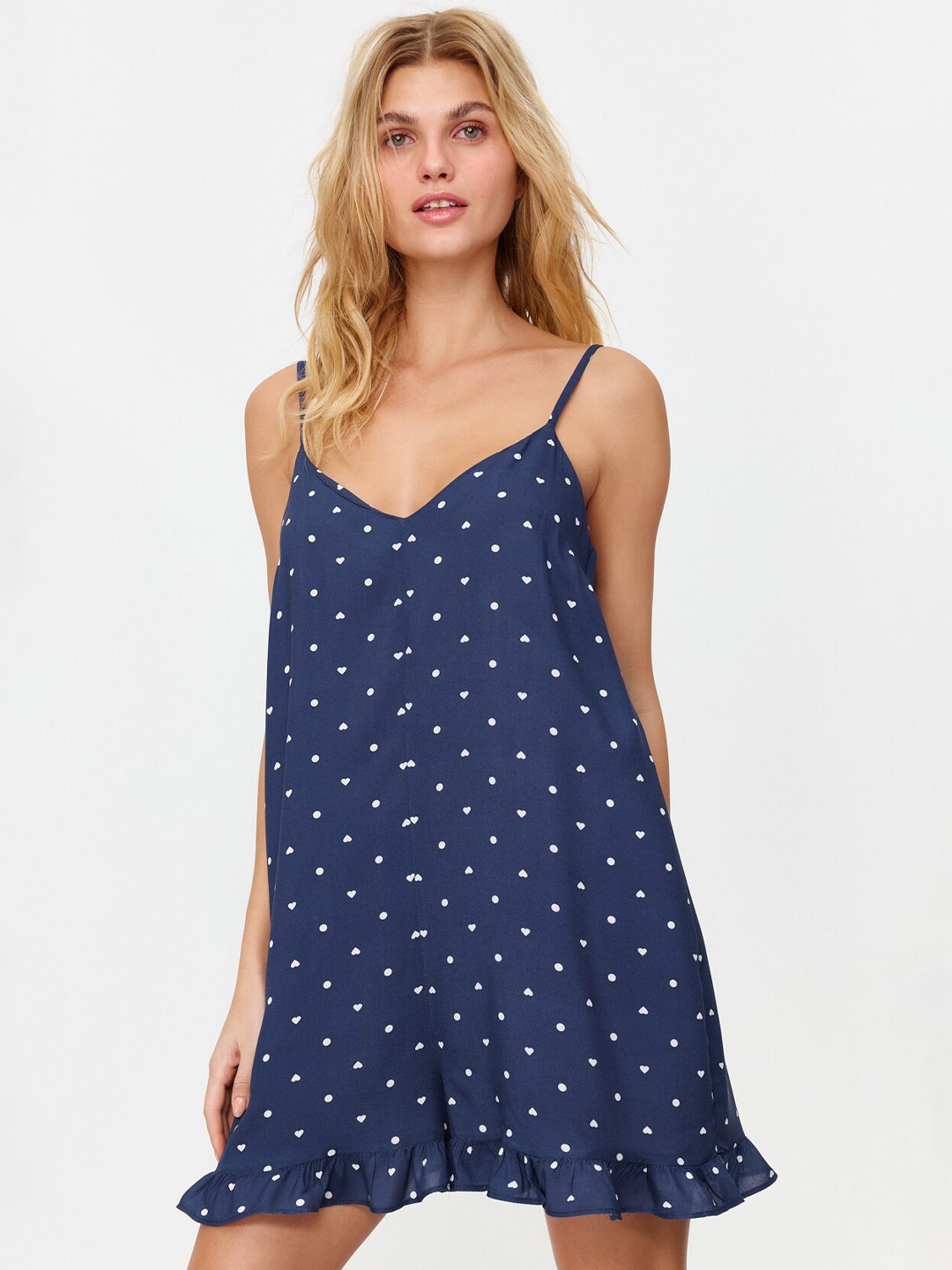 

Trendyol Printed Jumpsuit, Blue
