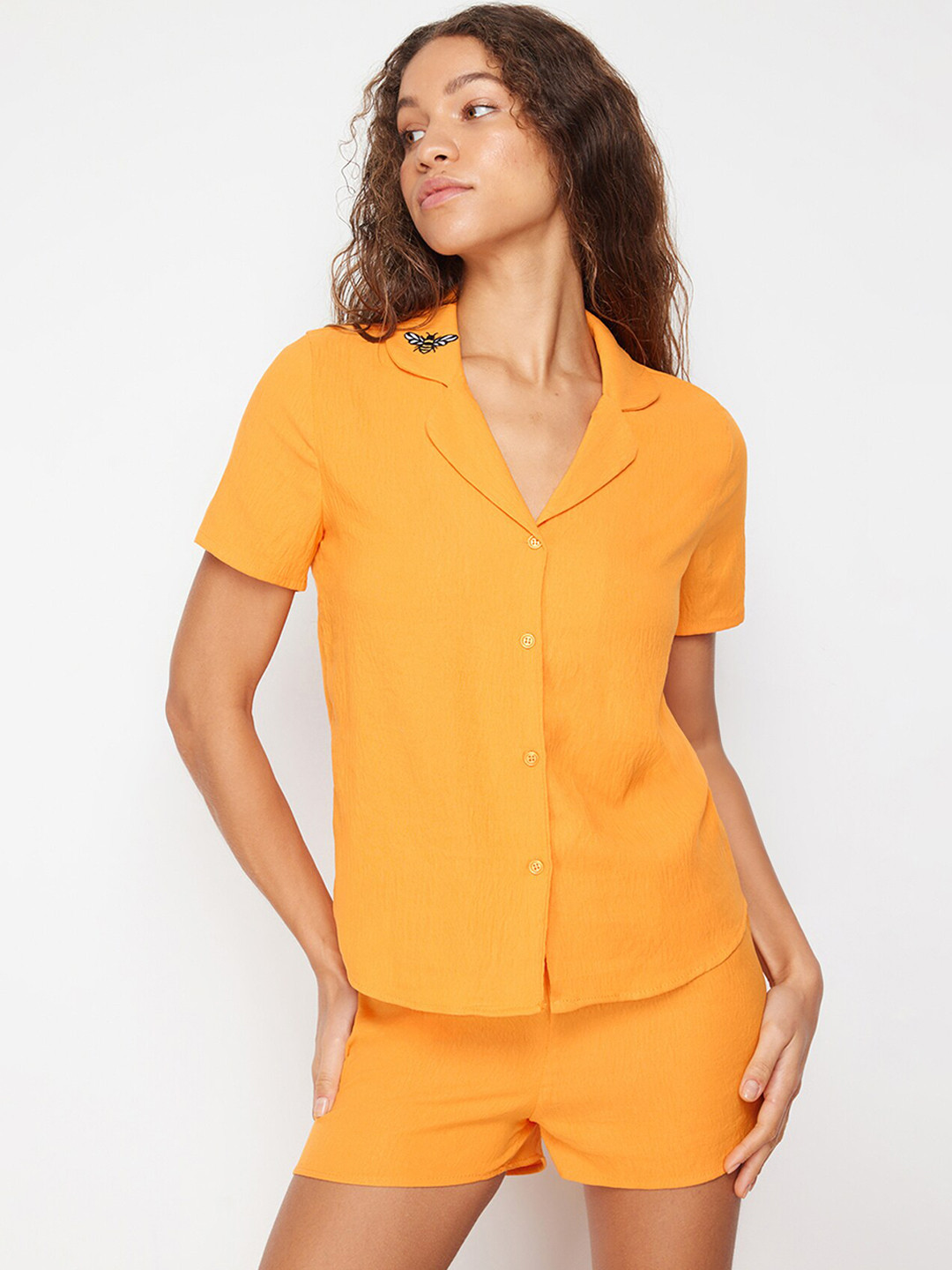 

Trendyol Women Night suit, Yellow