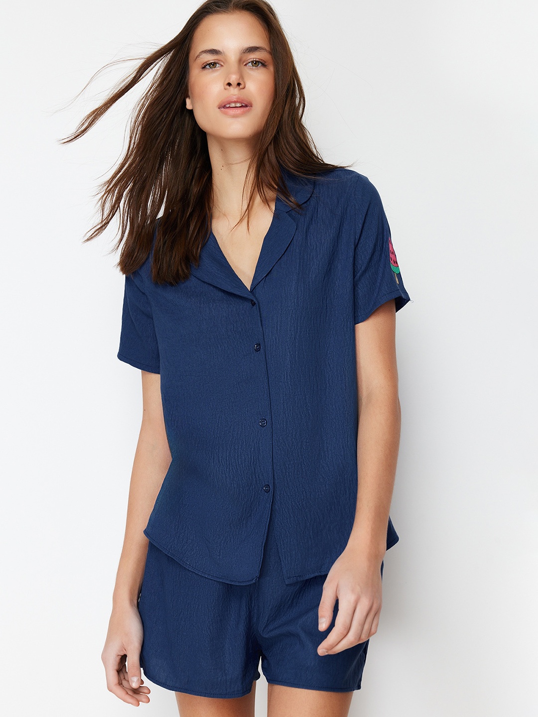 

Trendyol Women Night suit, Blue