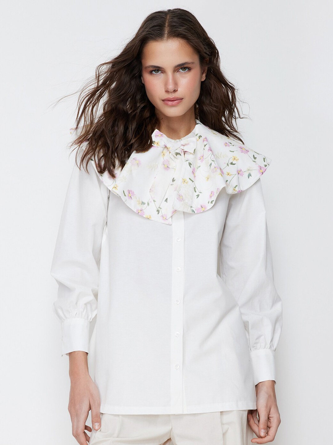 

Trendyol Women Opaque Casual Shirt, Na