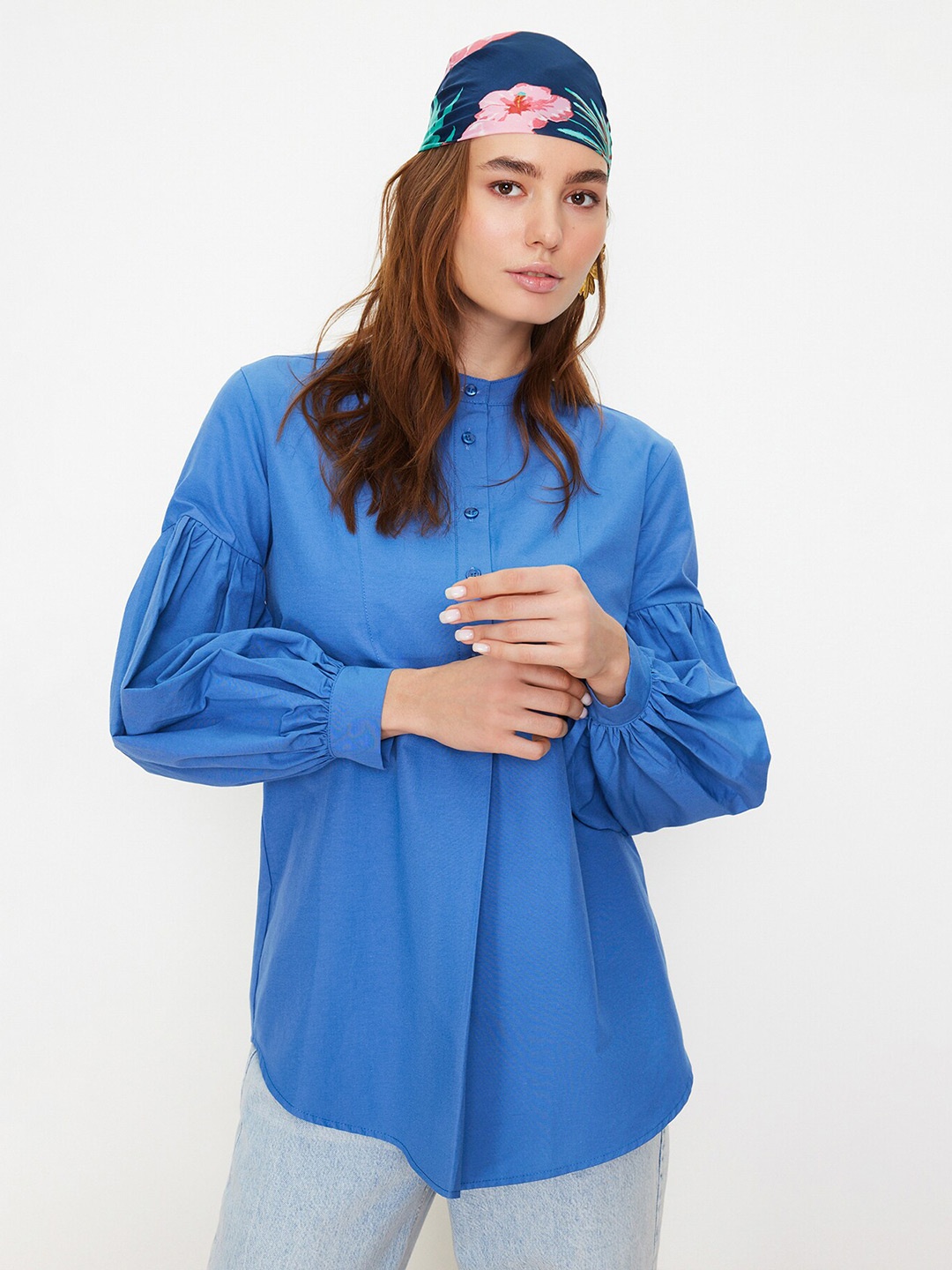

Trendyol Women Opaque Casual Shirt, Na