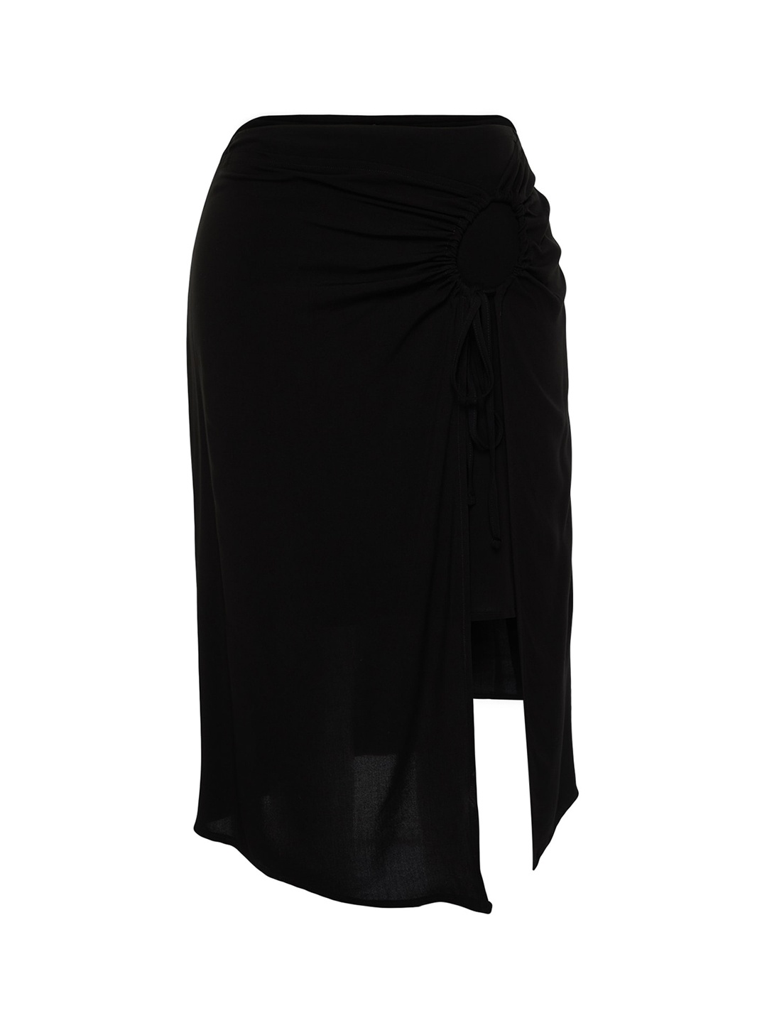 

Trendyol Pencil Knee Length Skirt, Black