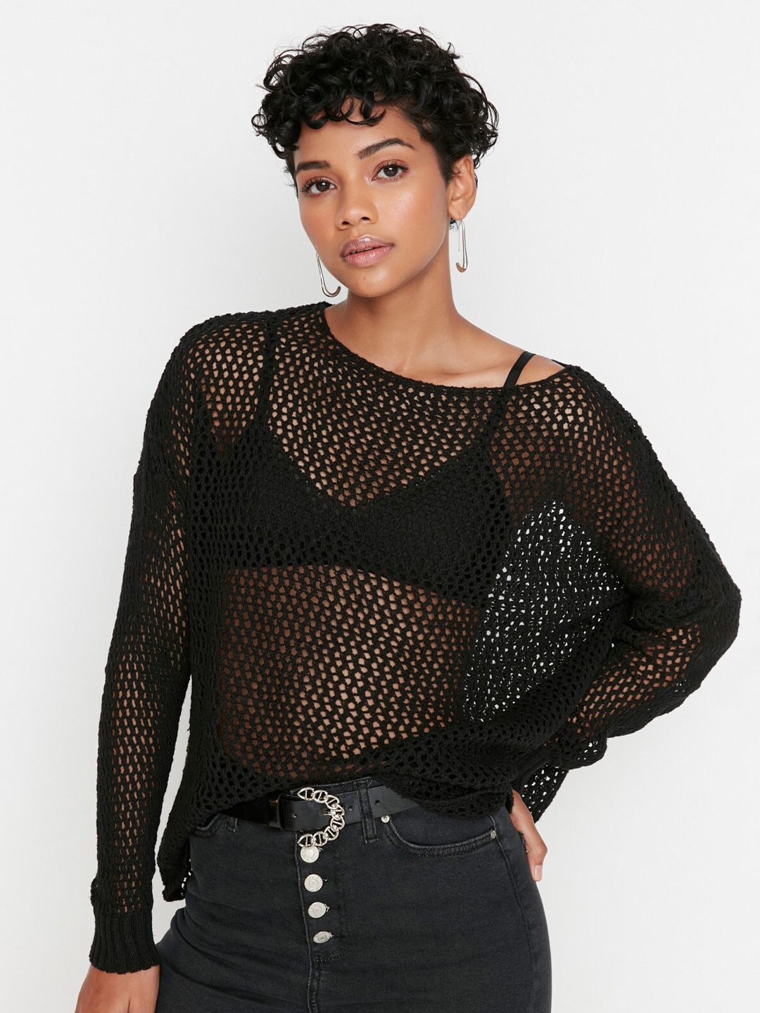 

Trendyol Women Pullover, Black