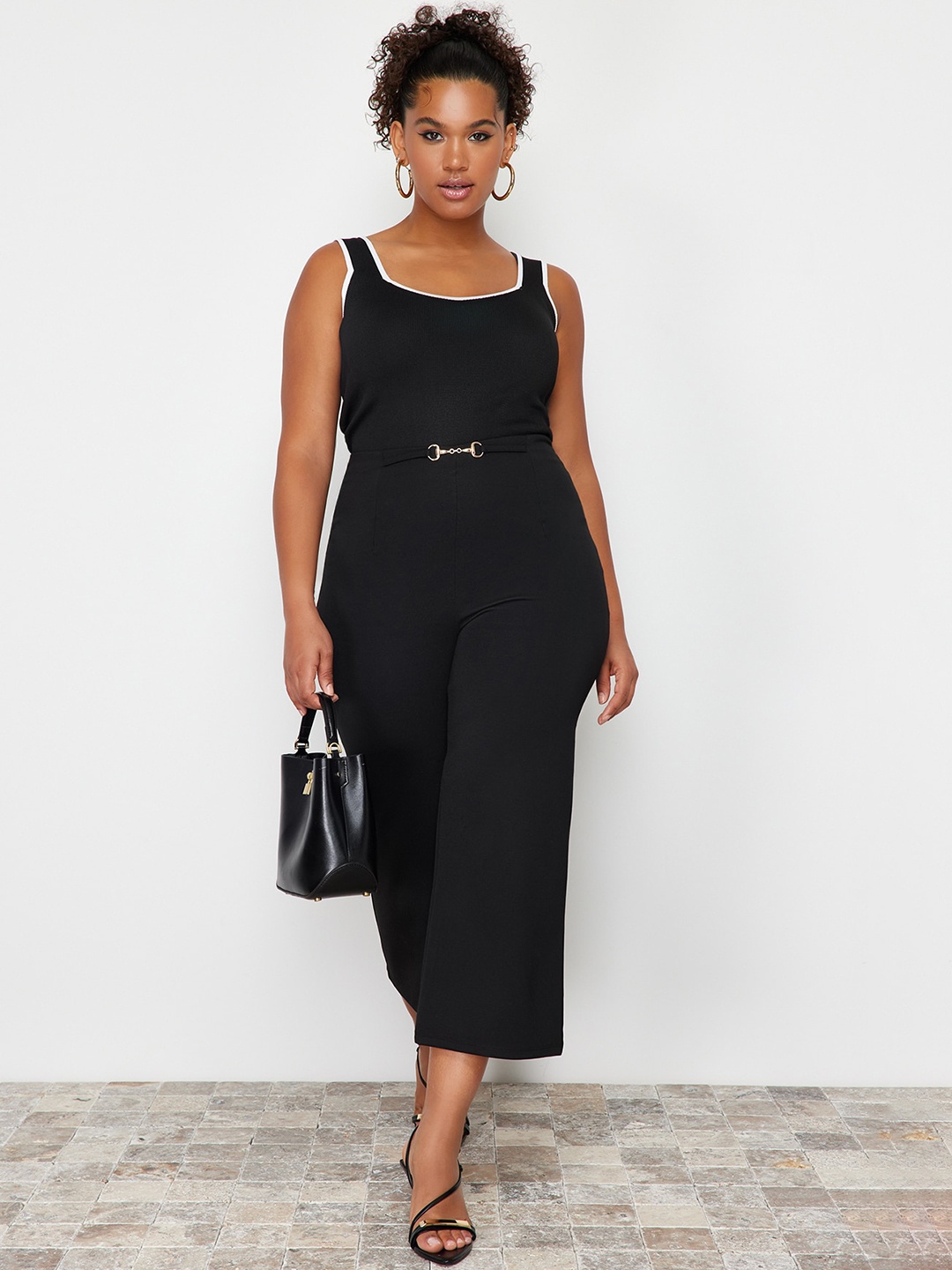 

Trendyol Women Culottes Trousers, Black