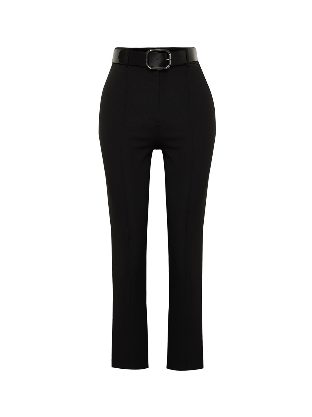 

Trendyol Women Mid-Rise Trousers, Black