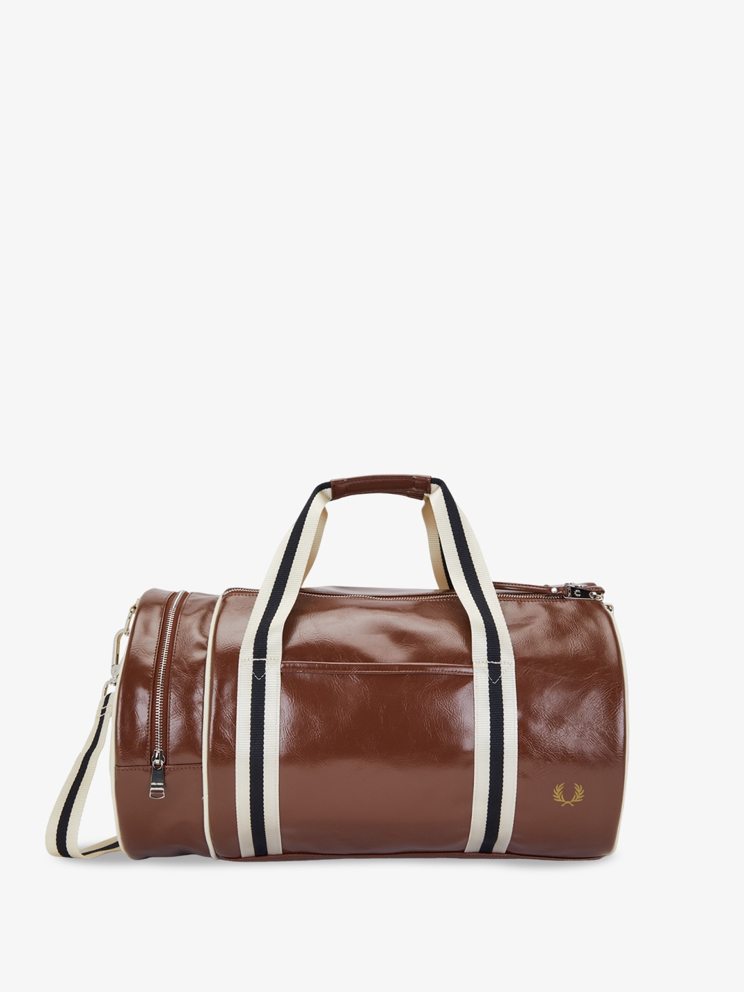 

Fred Perry Typography Printed Duffel Bag, Brown