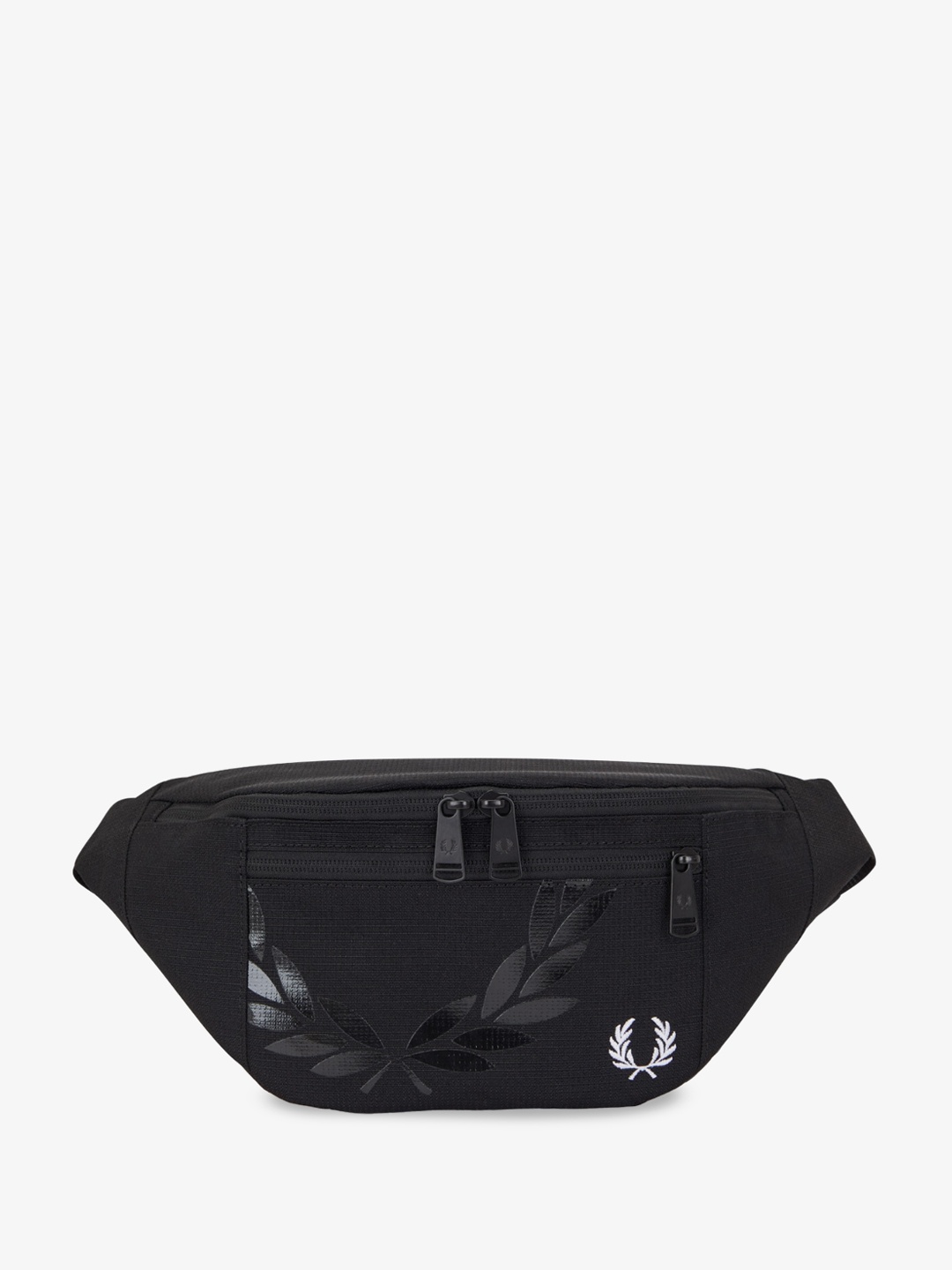 

Fred Perry Printed Waist Pouch, Black