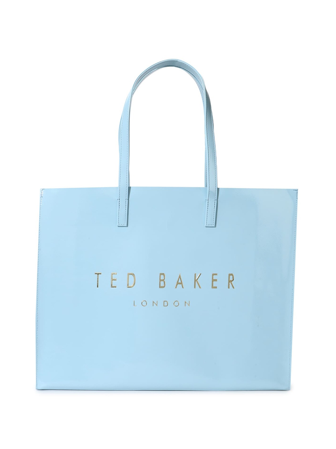 

Ted Baker Ty[pography Printed Shopper Tote Bag, Blue