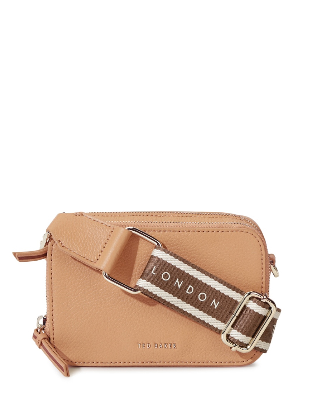 

Ted Baker Textured Structured Crossbody Camera Bag, Brown