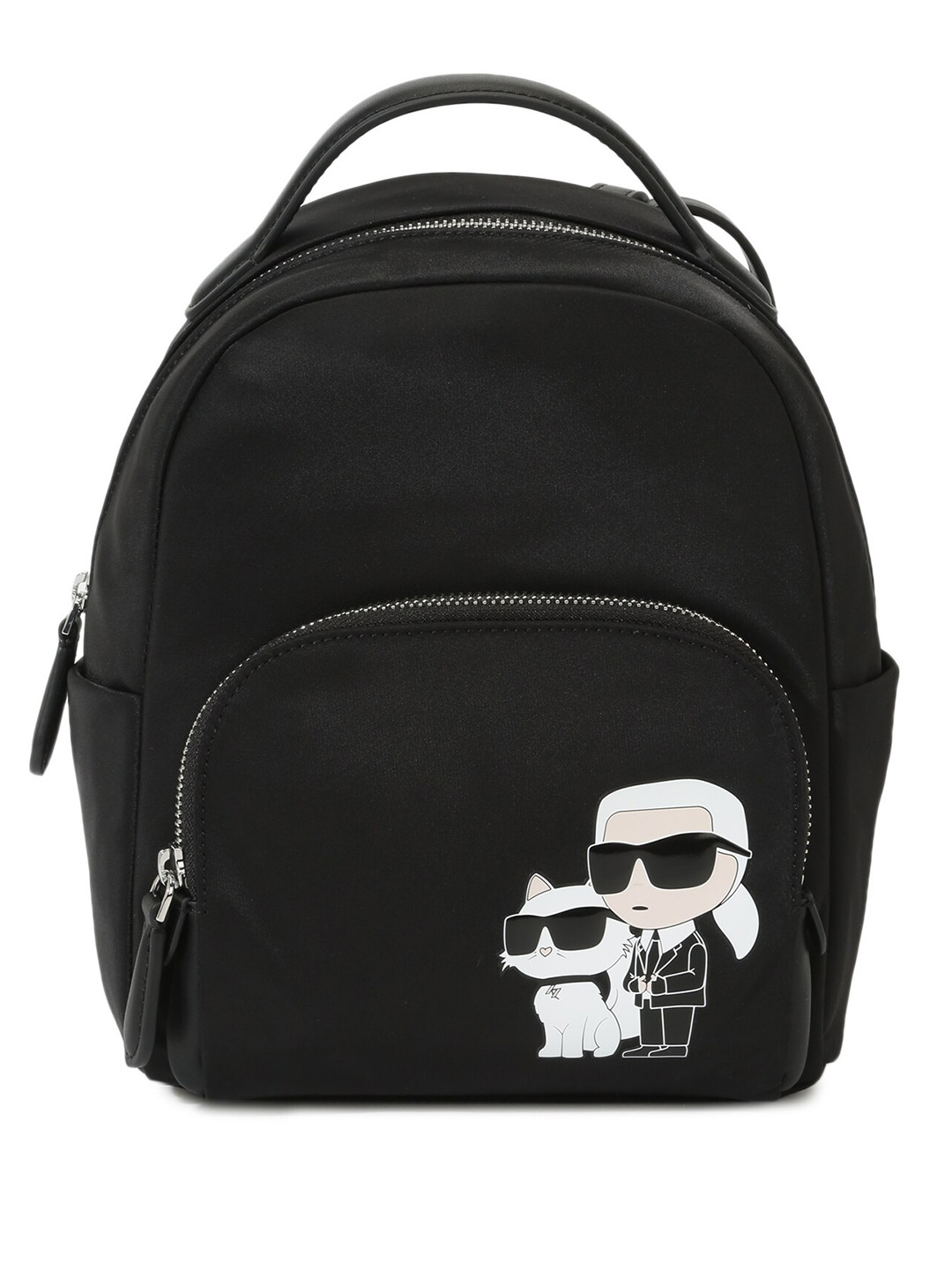 

Karl Lagerfeld Women Graphic Backpack, Black