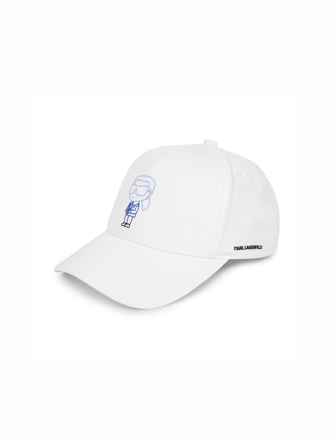 

Karl Lagerfeld Men Baseball Cap, White