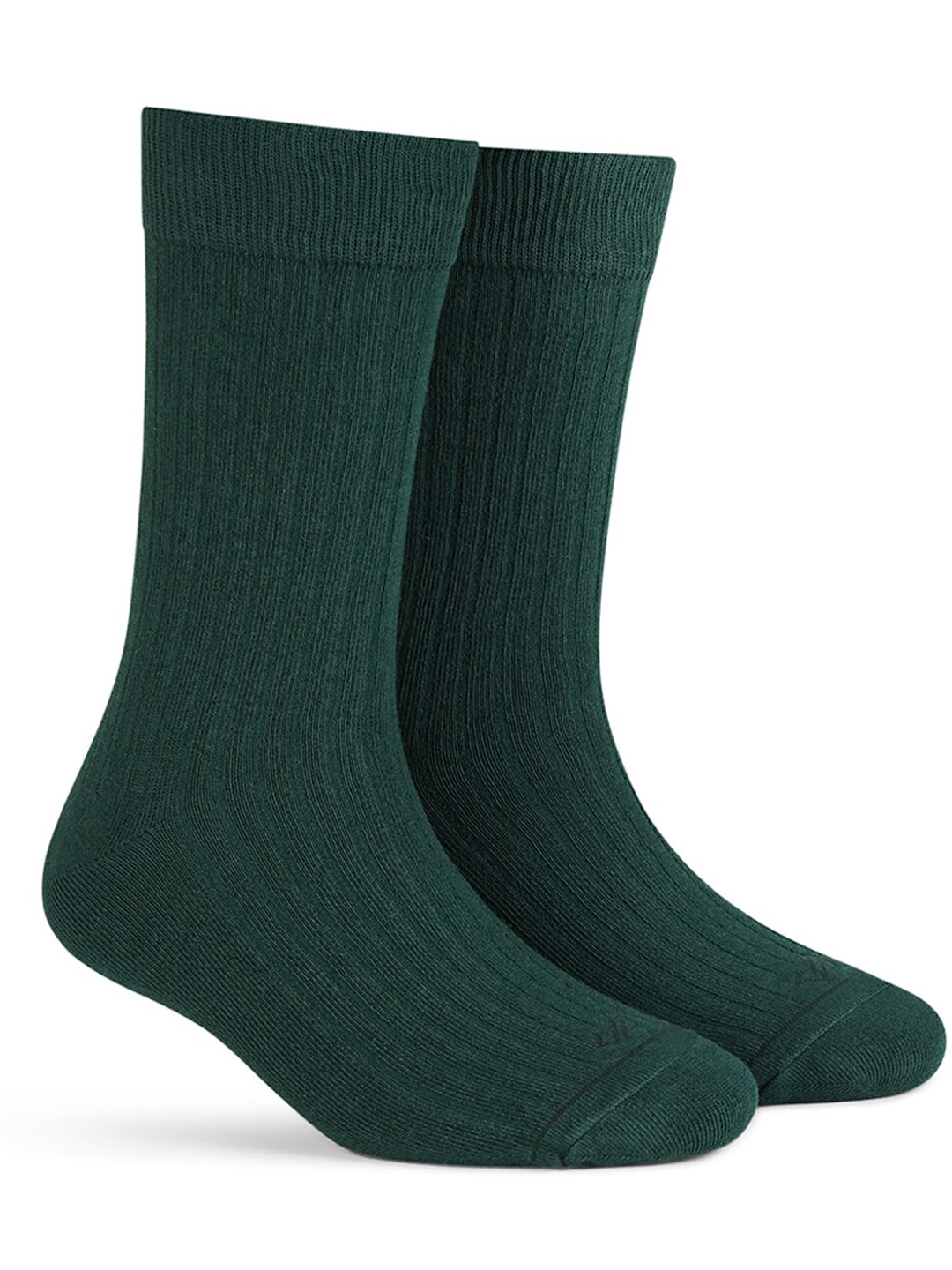 

Dynamocks Unisex Solid Anti-Microbial Calf Length Socks, Green