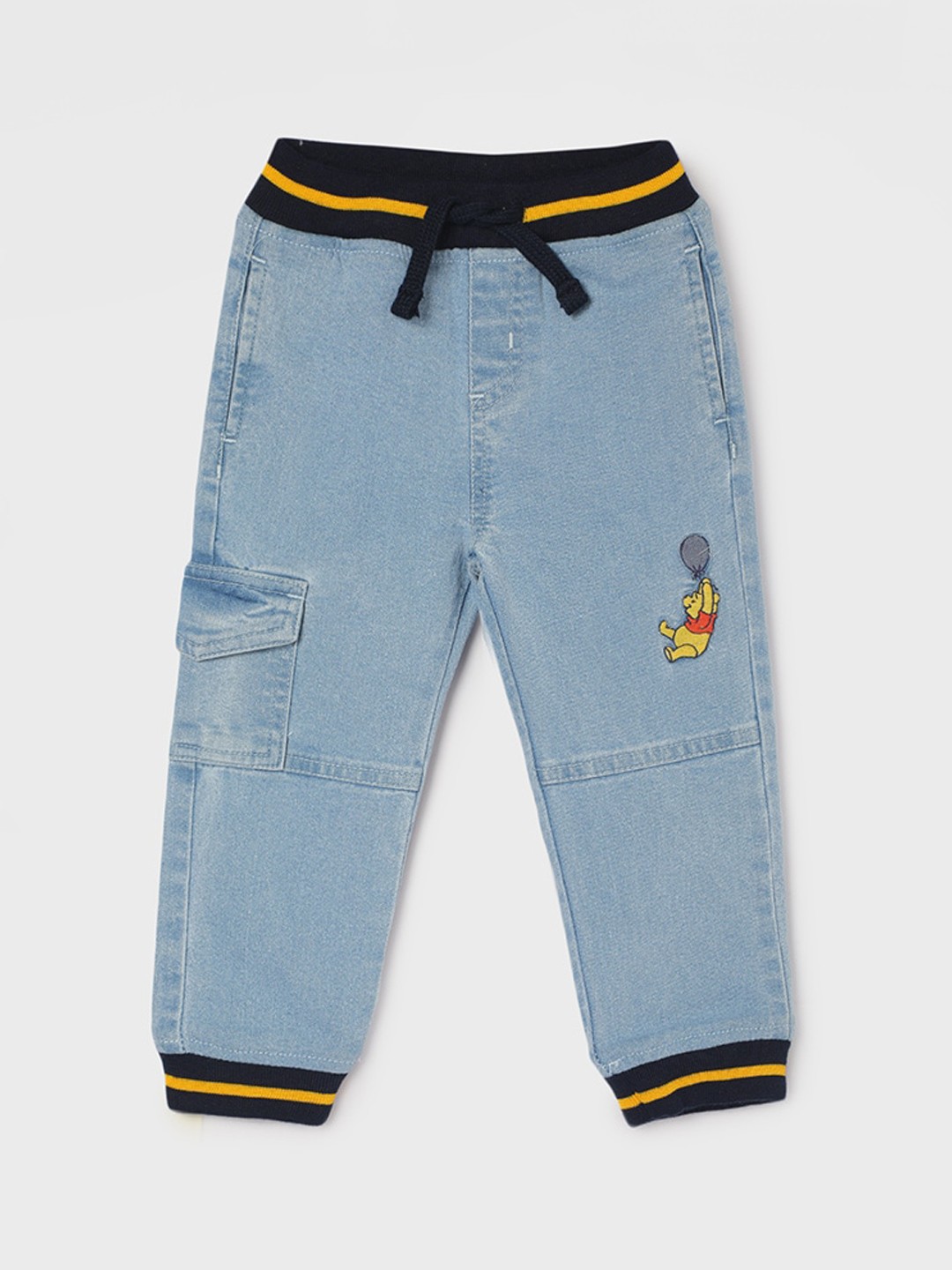 

Juniors by Lifestyle Boys Mid Rise Stretchable Joggers, Blue