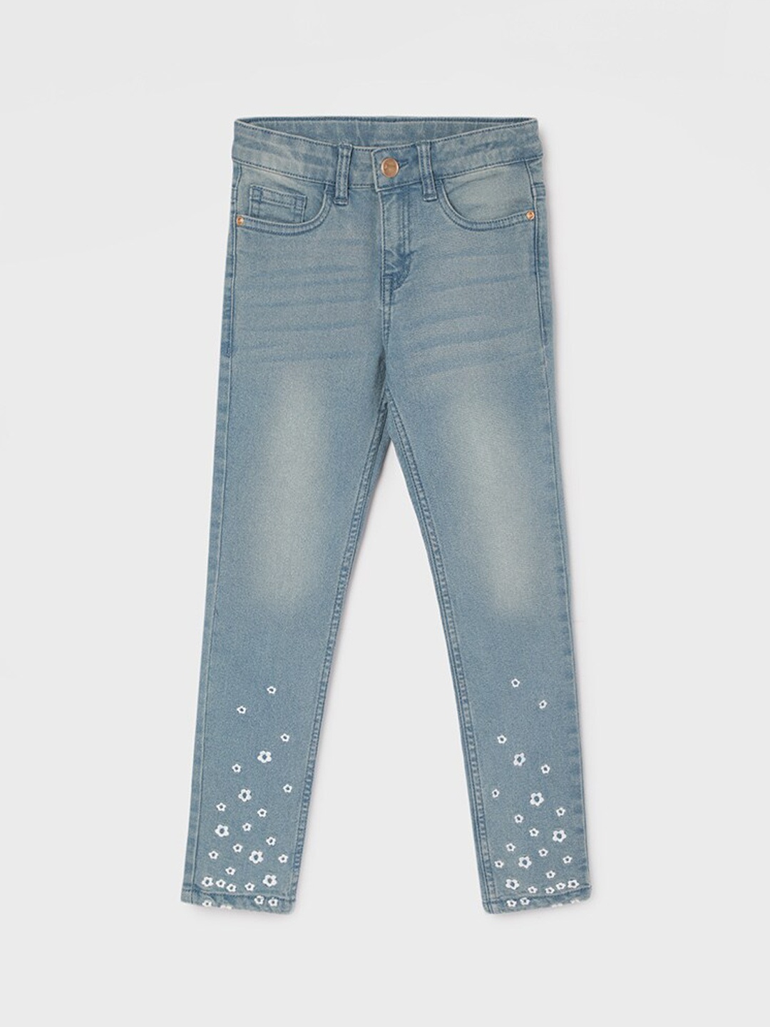

Fame Forever by Lifestyle Girls Clean Look Stretchable Jeans, Blue