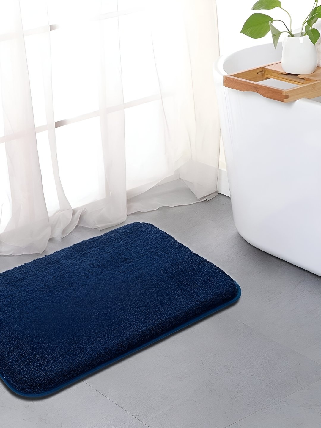 

Bajo's Blue Self-Designed Anti-Skid Doormat
