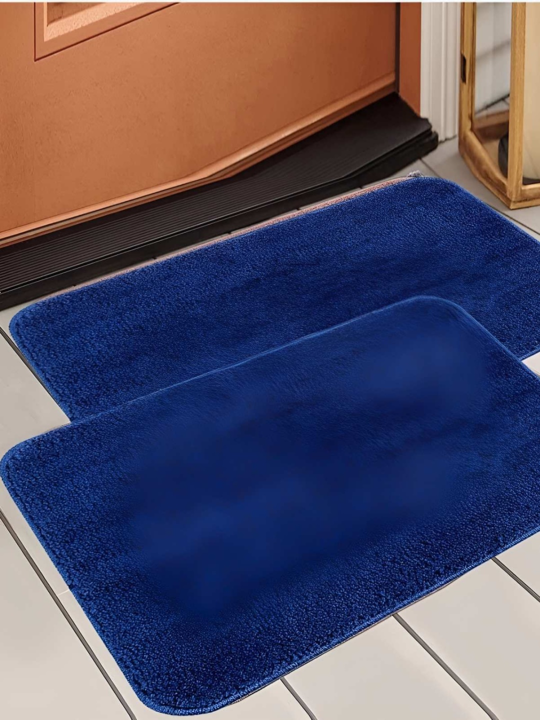 

Bajo's 2-pcs Blue Anti-skid & Super Soft Doormats