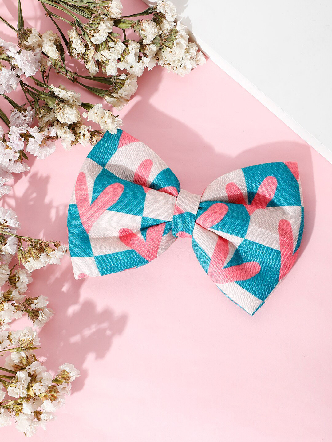 

Arendelle Women Satin Long Tail Bow with Alligator Clip, Pink