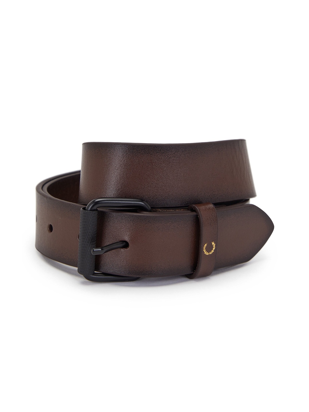 

Fred Perry Men Leather Belt, Brown