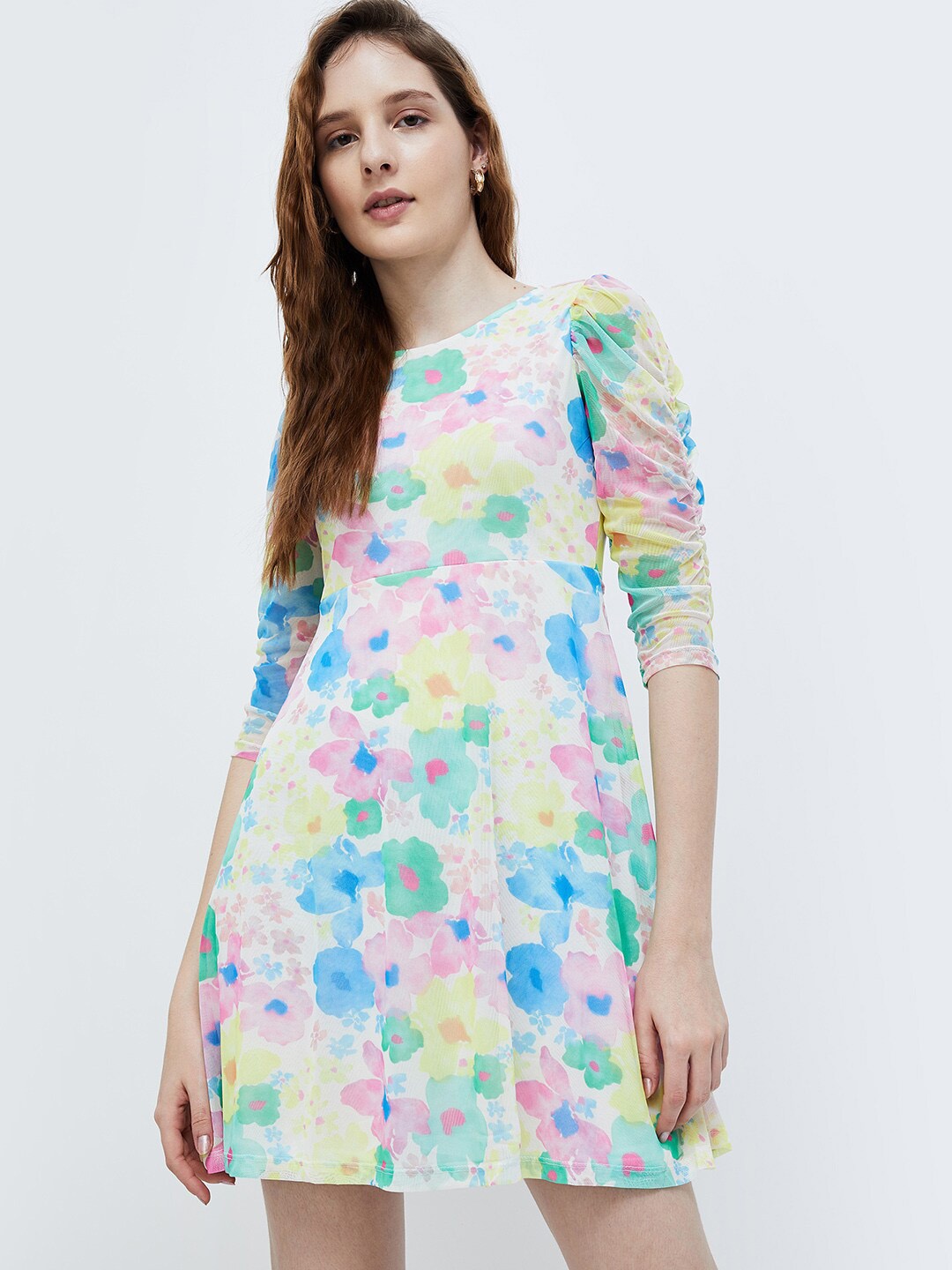 

Ginger by Lifestyle Floral Printed Sheath Dress, Multi