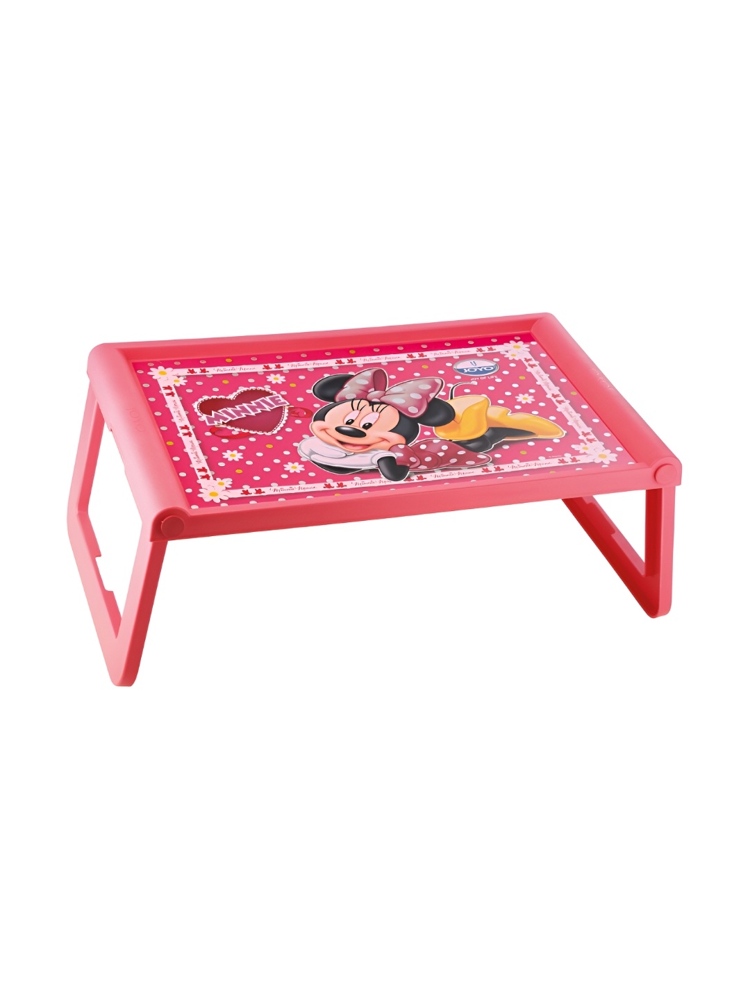 

JOYO Pink Minnie Mouse Printed Foldable Laptop Table