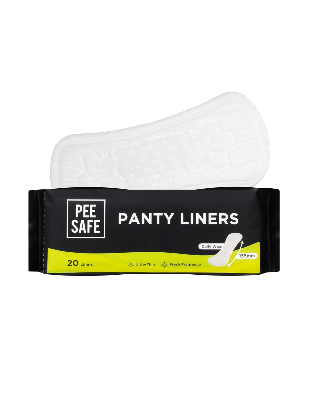 

PEESAFE Ultra Thin Panty Liners - 20 Liners, White