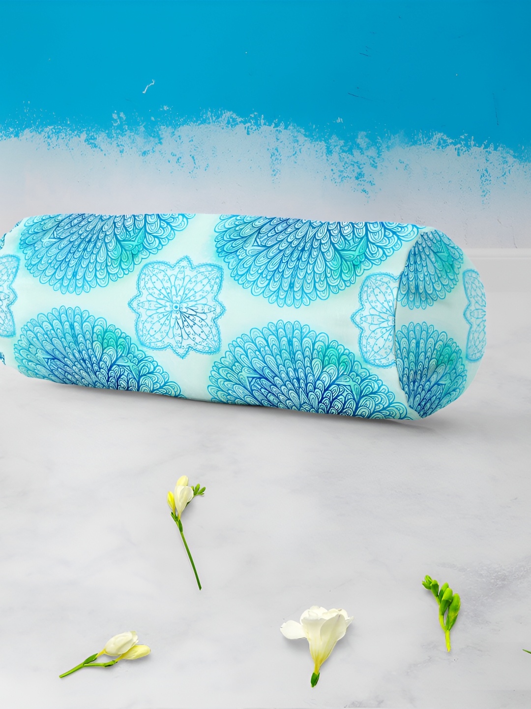 

ArtzFolio Blue 2 Pieces Ethnic Motifs Printed Bolster Covers