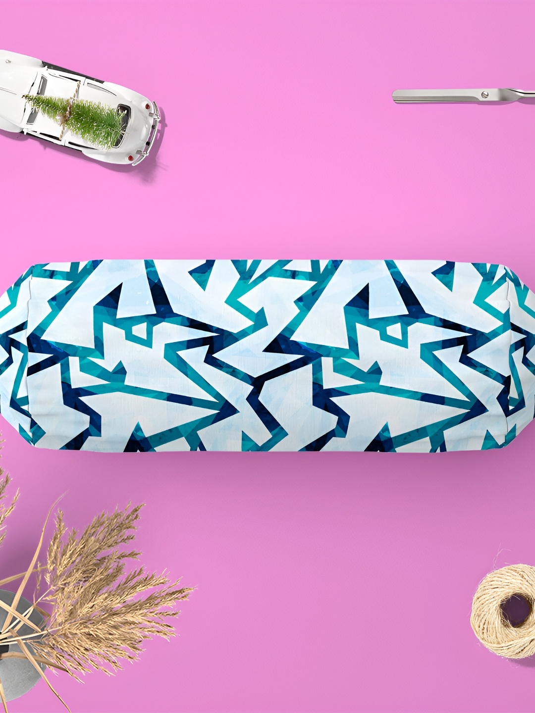 

ArtzFolio Pack Of 2 Printed Bolster Covers, Multi