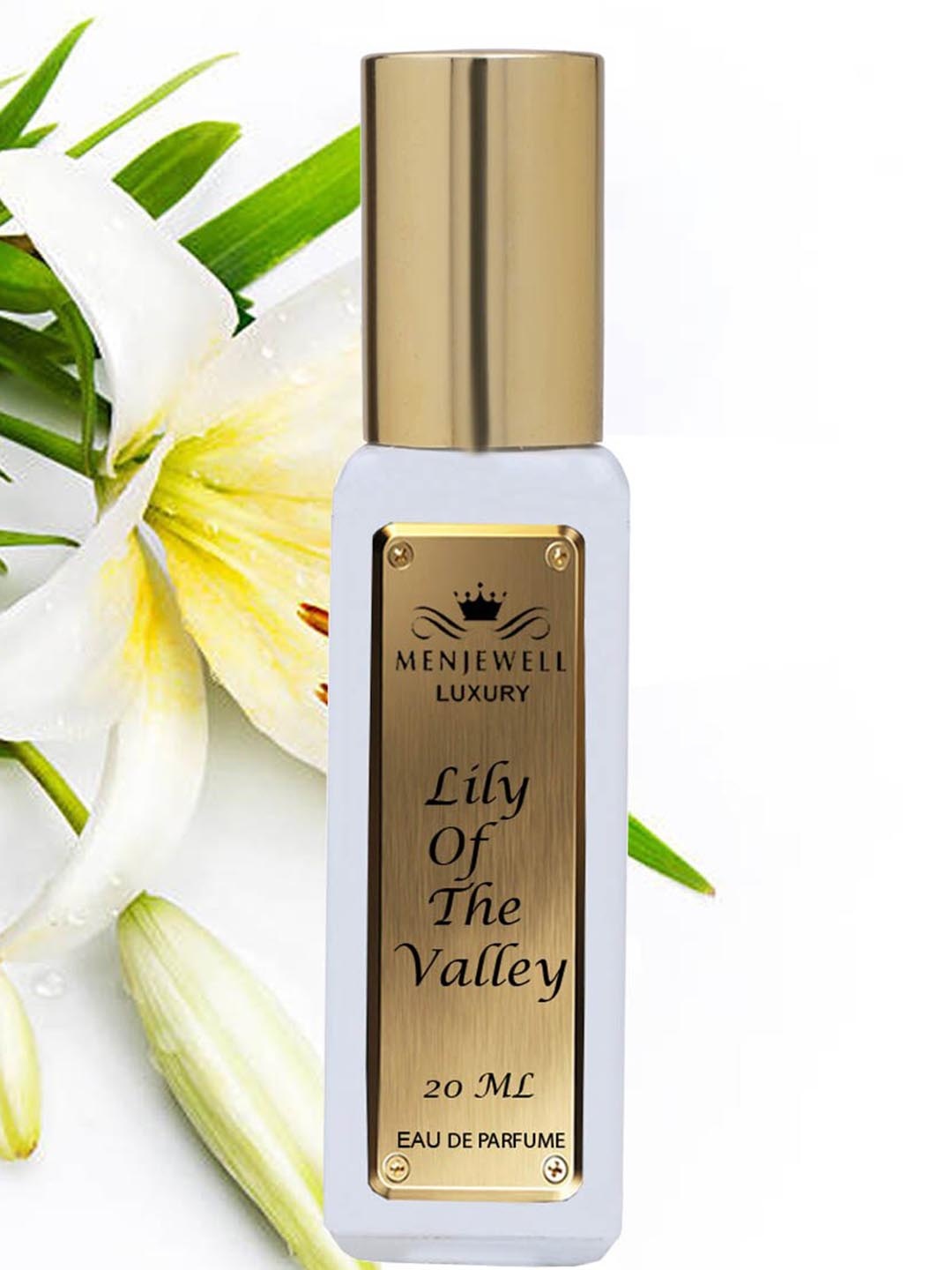 

Menjewell Luxury Lily Of The Valley Long Lasting Eau De Parfum - 20ml, Black