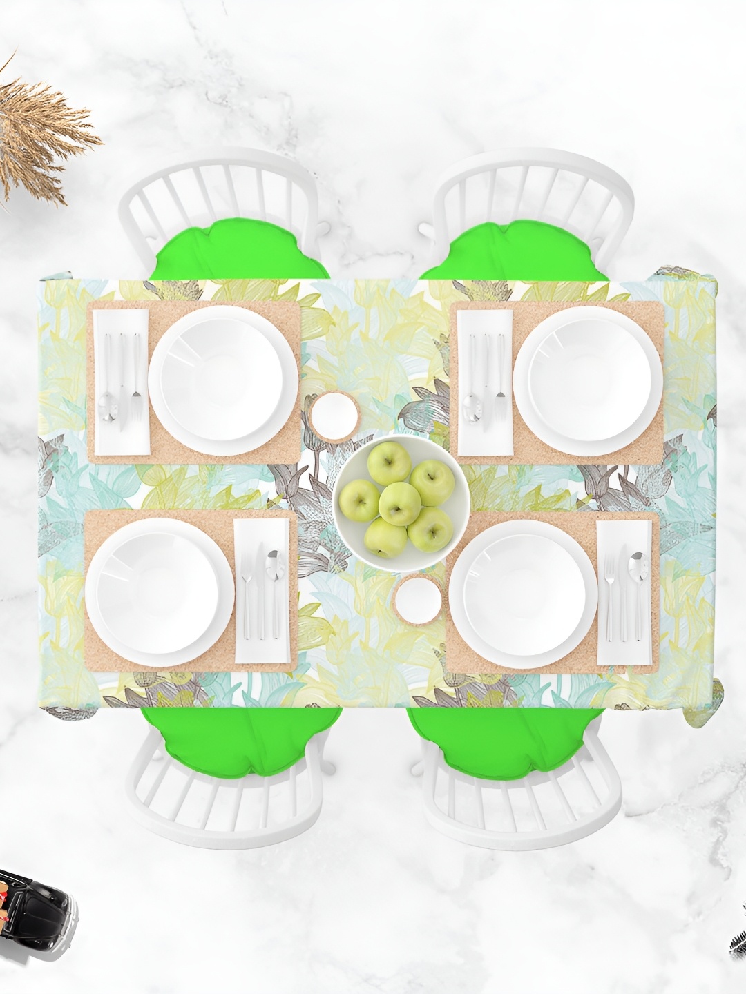

ArtzFolio Multicoloured Anti-Slip 8-Seater Table Cover, Multi
