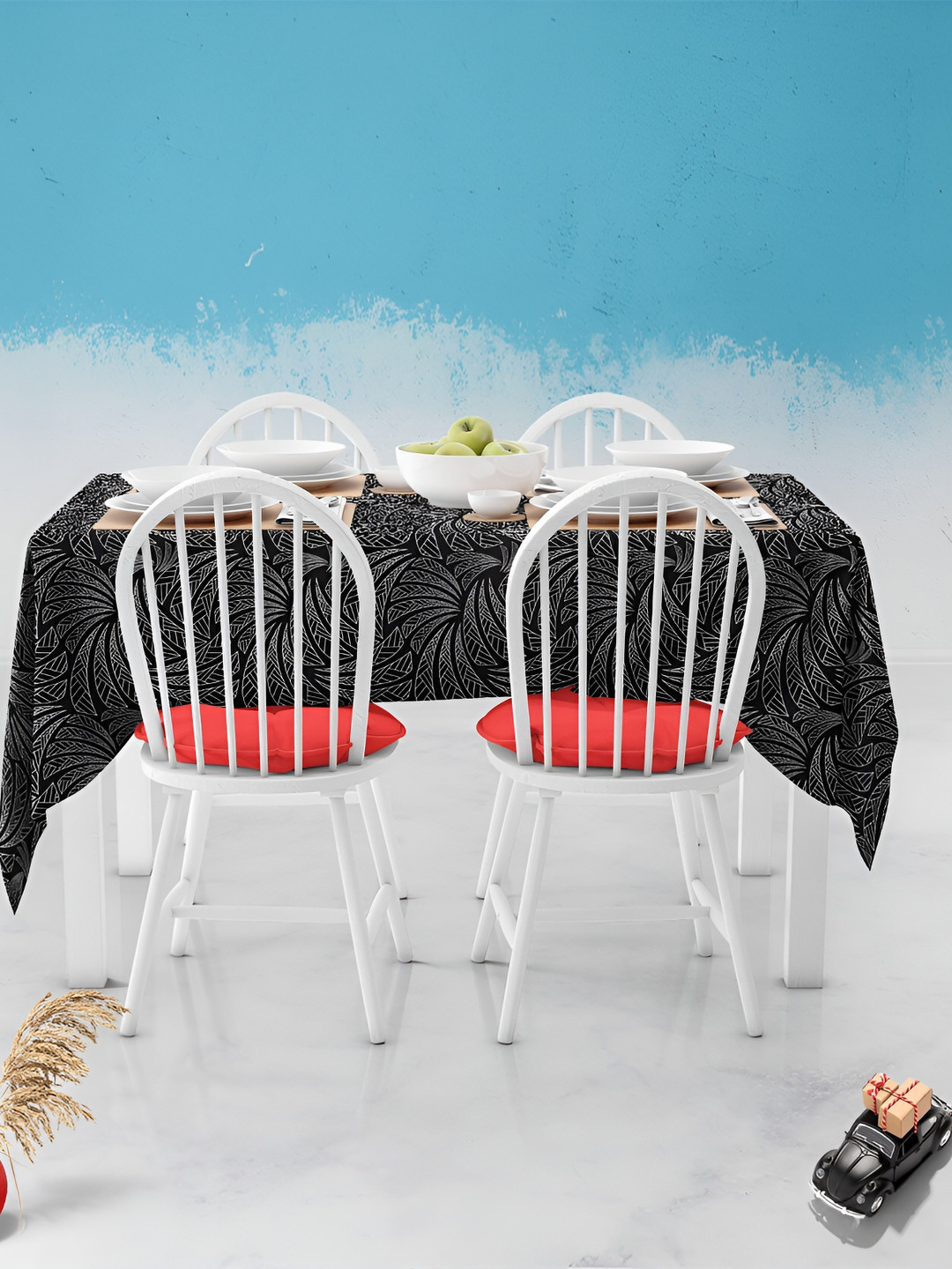 

ArtzFolio Multicoloured Anti-Slip 8-Seater Table Cover, Multi