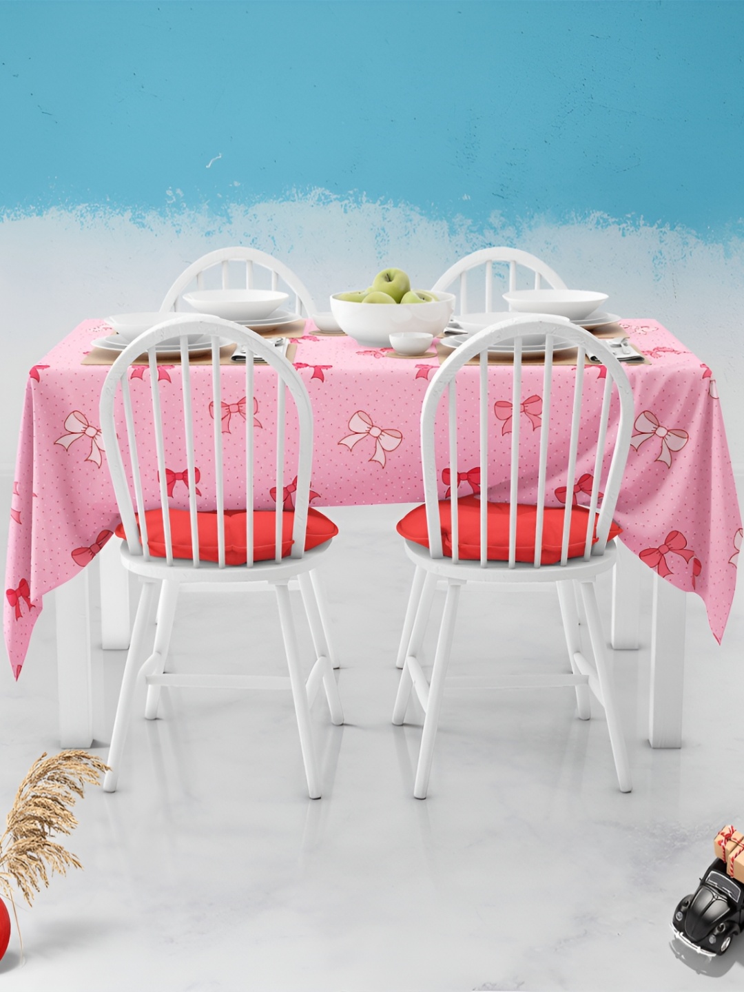 

ArtzFolio Multicoloured Anti-Slip 8-Seater Table Cover, Multi