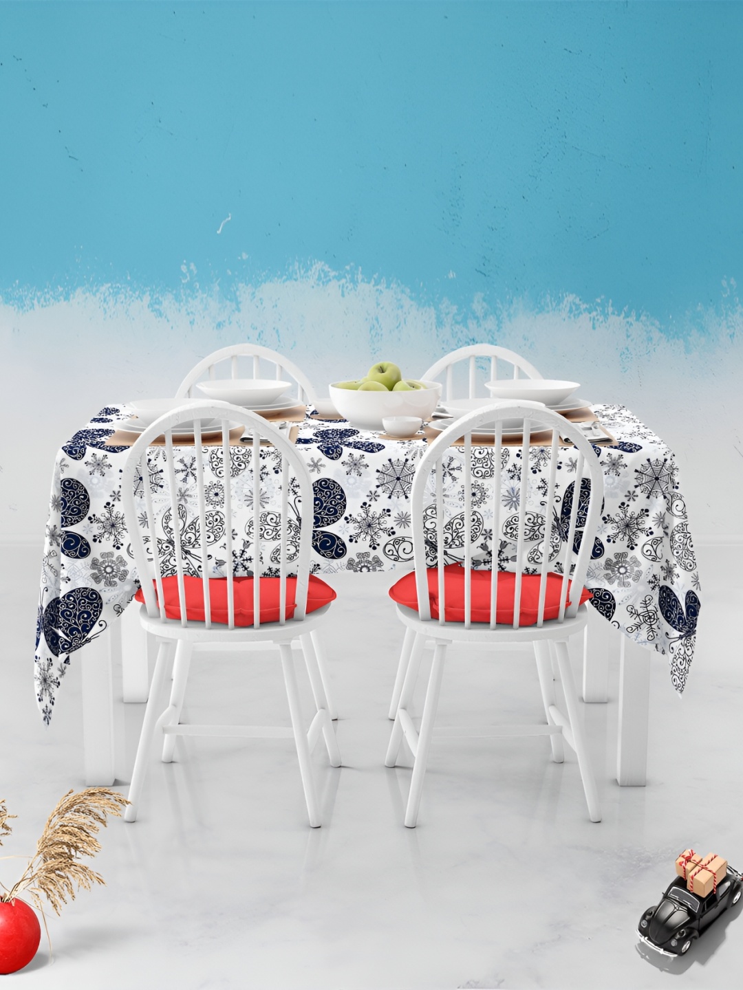 

ArtzFolio Multicoloured Anti-Slip 8-Seater Table Cover, Multi