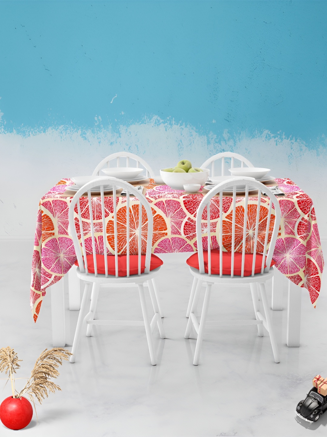 

ArtzFolio Multicoloured Anti-Slip 8-Seater Table Cover, Multi